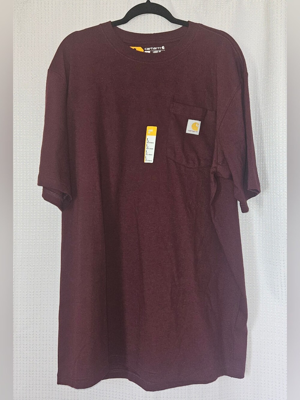 CARHARTT MENS T SHIRT LARGE TALL